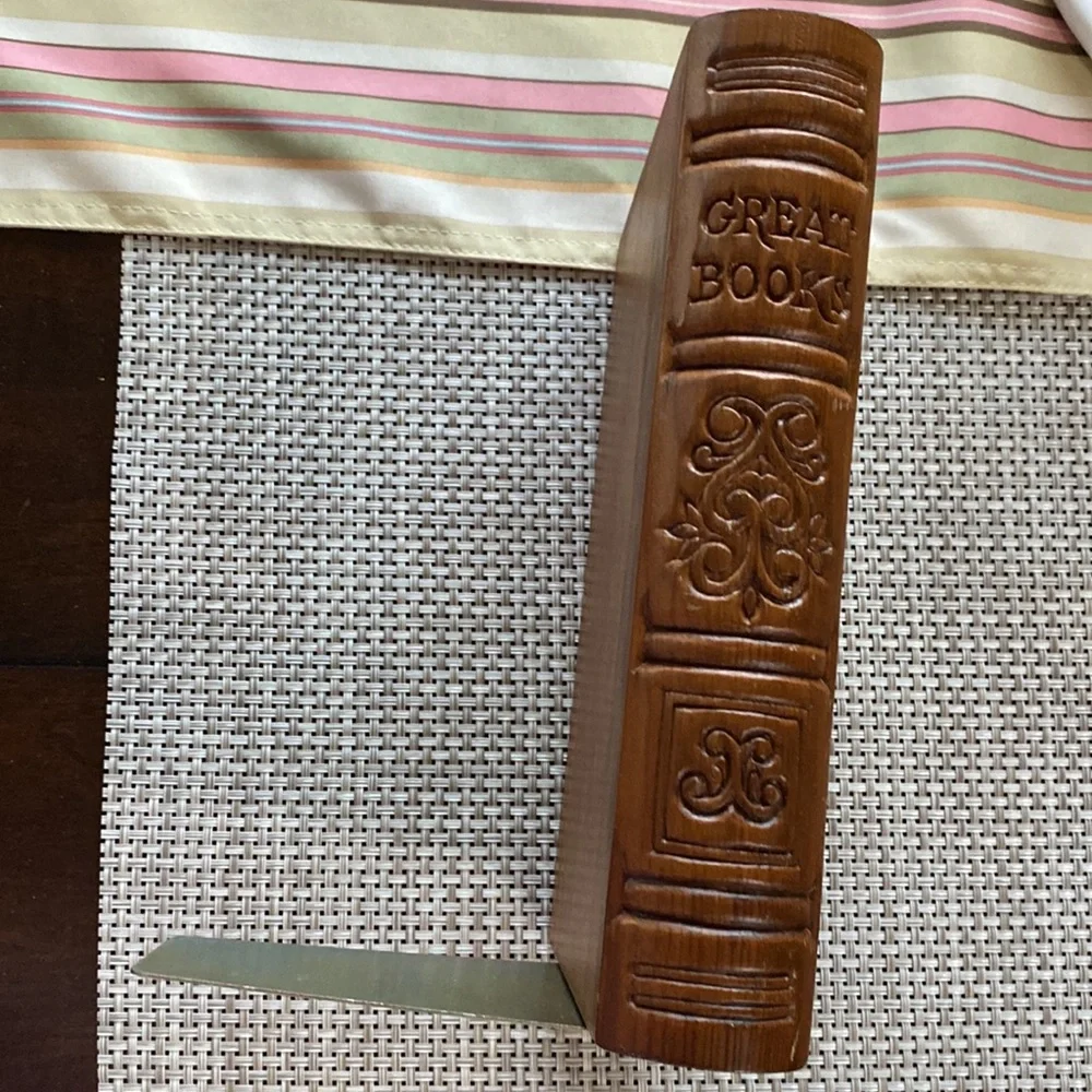 Mid Century Vintage “Great Books” Bookends!